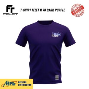T-SHIRT FELET H 78 DARK PURPLE