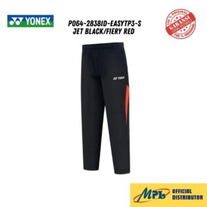 CELANA TRAINING YONEX P064-2838ID-EASYTP3-S JET BLACK/FIERY RED