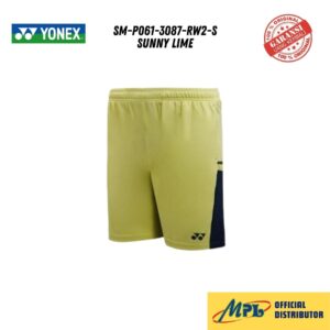CELANA PENDEK YONEX SM-P061-3087-RW2-S SUNNY LIME