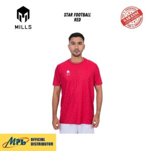 BAJU BOLA MILLS JERSEY STAR FOOTBALL RED 00100661_30
