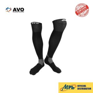 KAUS KAKI BOLA AVO CUT HOLES HITAM