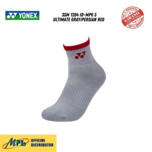 KAUS KAKI SPORT YONEX SSM 1284 ID-MP6 S ULTIMATE GRAY/PERSIAN RED