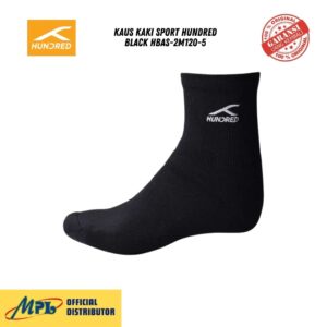 KAUS KAKI SPORT HUNDRED BLACK HBAS-2M120-5