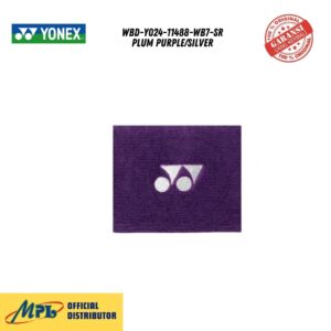 WRIST BAND YONEX WBD-Y024-11488-WB7-SR PLUM PURPLE/SILVER
