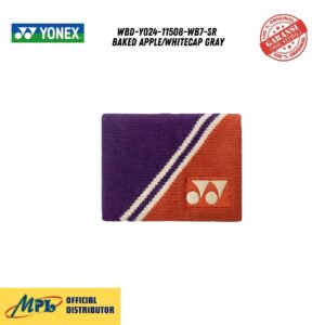 WRIST BAND YONEX WBD-Y024-11508-WB7-SR BAKED APPLE/WHITECAP GRAY