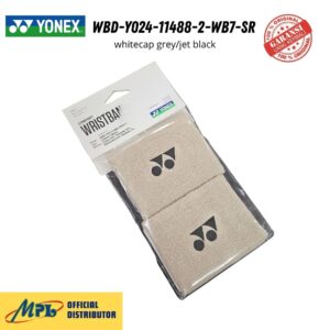WRIST BAND YONEX WBD-Y024-11488-2-WB7-SR WHTCAP GRAY/BLK