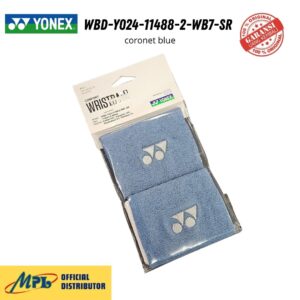 WRIST BAND YONEX WBD-Y024-11488-2-WB7-SR CORONET BLUE