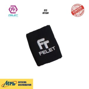 WRIST BAND FELET 913 HITAM
