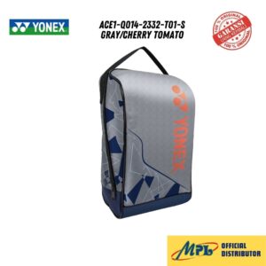 TAS SEPATU YONEX ACE1-Q014-2332-T01-S GRAY / CHERRY TOMATO